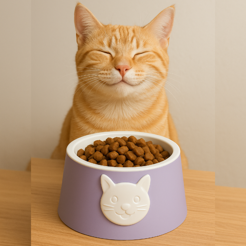 Tazón Estable para Gatos y Perros Pequeños