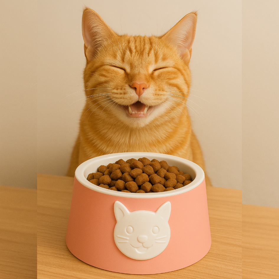 Tazón Estable para Gatos y Perros Pequeños